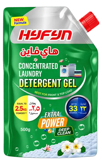 HYFYN Concentrated Laundry Detergent Gel – 500g pouch