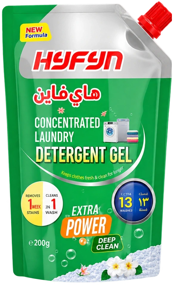 HYFYN Concentrated Laundry Detergent Gel – 200g pouch
